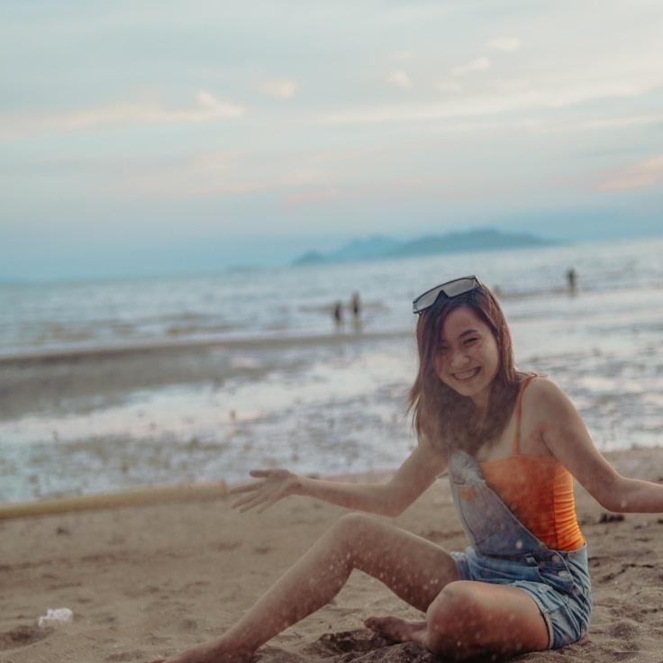 Portrait of Mira, group coordinator and fusion cooking expert